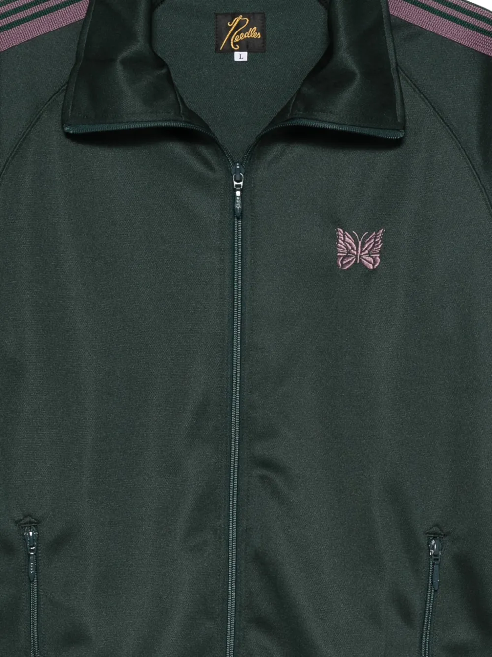 Needles Trui met ritssluiting Groen