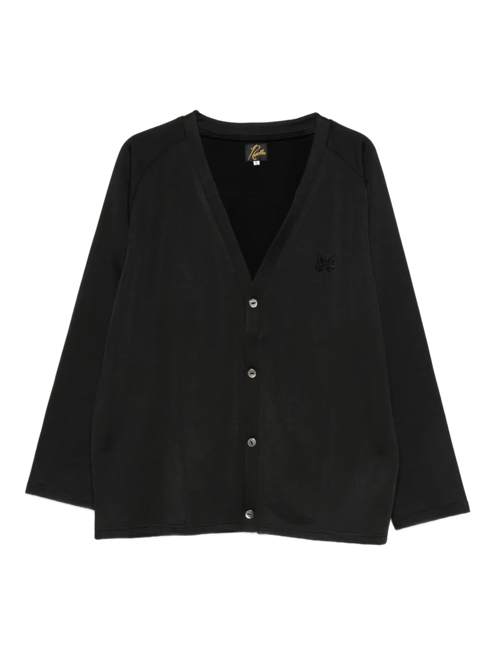 Needles cárdigan con cuello en V | negro | Image 1