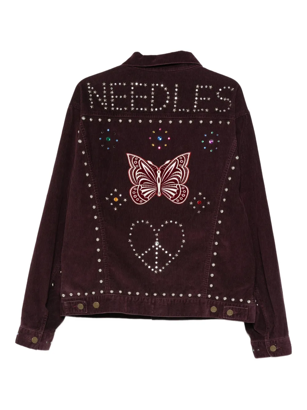 Needles embellished corduroy jacket | Shirt Jackets | Image 2