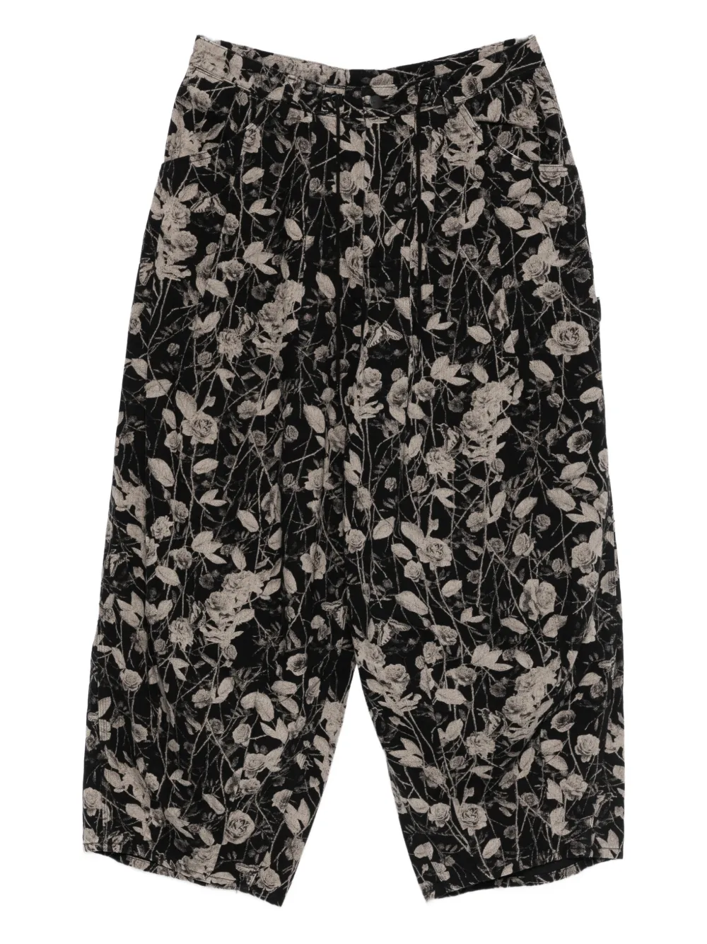 Needles pantalon à fleurs | noir | Image 1
