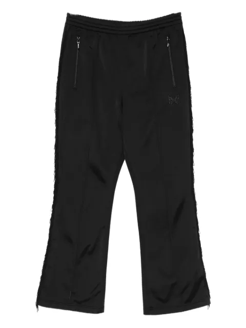 Needles fringed logo trousers
