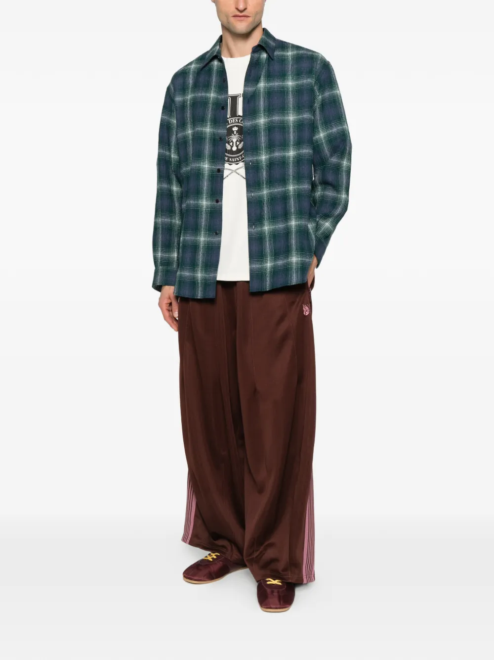 Needles stripe zip trousers | Sweatpants | Image 2