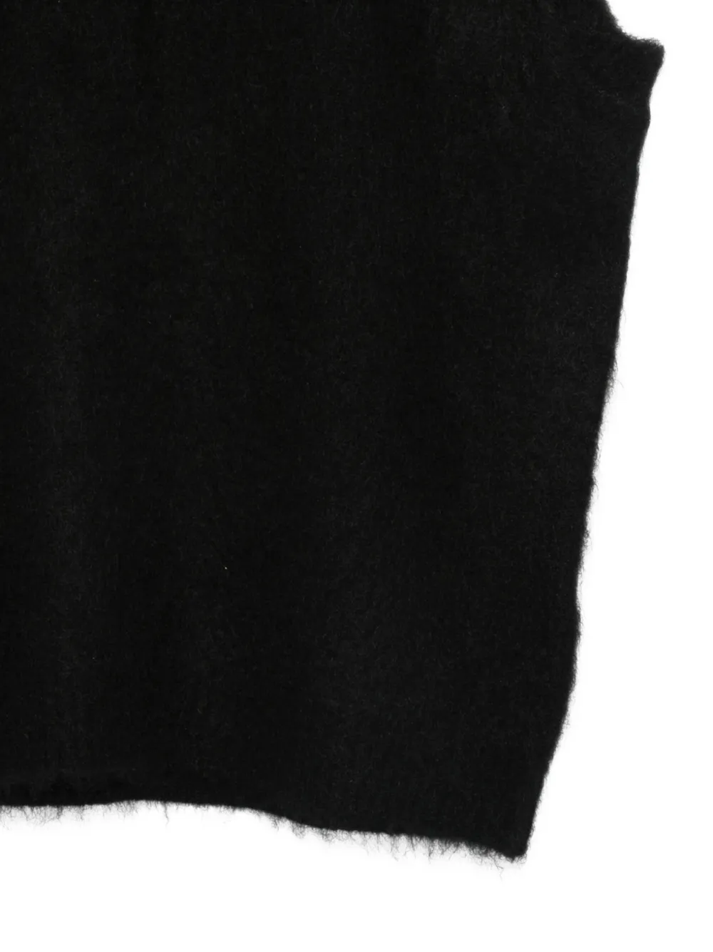 Needles Sleeveless Wool Gilet In Black