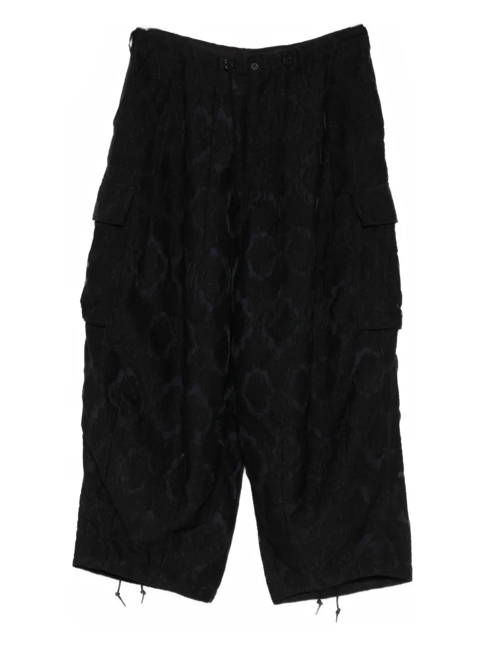 Needles cargo patterned trousers | Black | Image 1