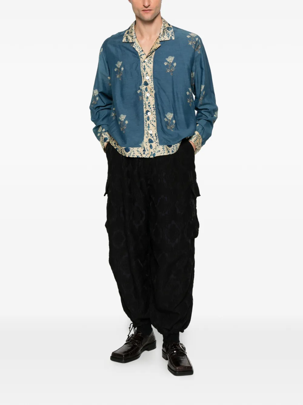 Needles cargo patterned trousers | Regular-Fit & Straight Leg Pants | Image 2