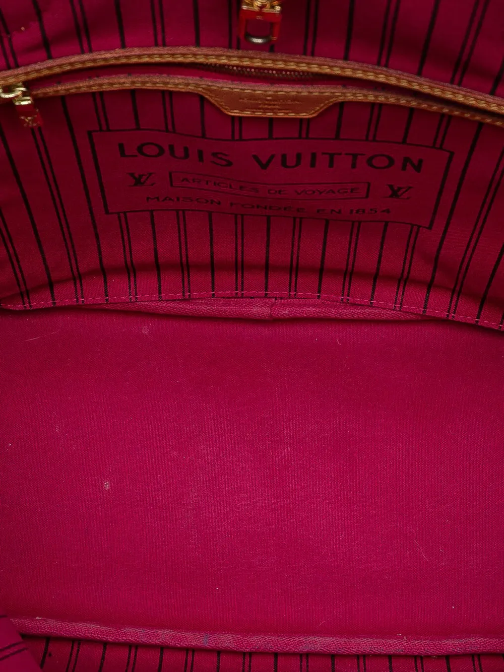 Pre-owned Louis Vuitton 2017 Monogram Neverfull Mm Tote Bag In Brown