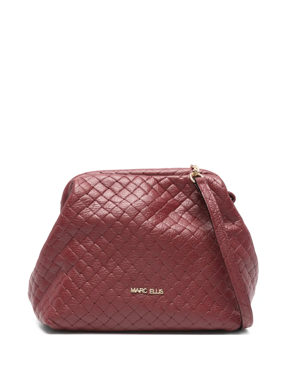 Marc Ellis Arlena M Plot quilted-design clutch bag | rojo | Image 1