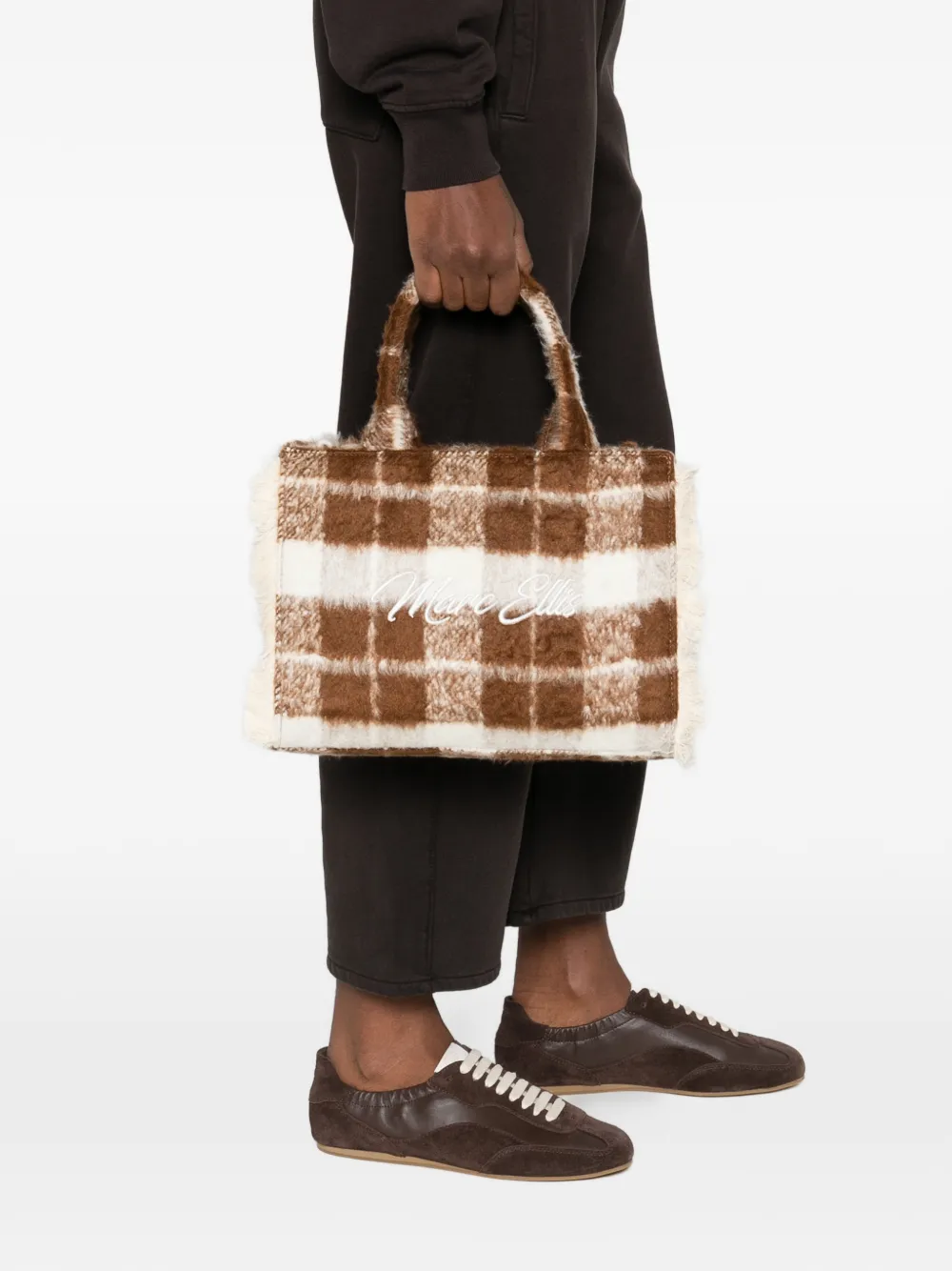 Marc Ellis medium Buby check tote bag | Image 2