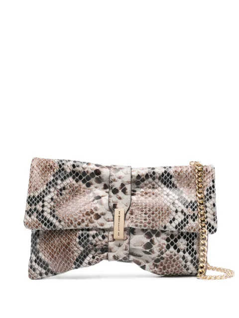Marc Ellis Bryony Py snakeskin shoulder bag