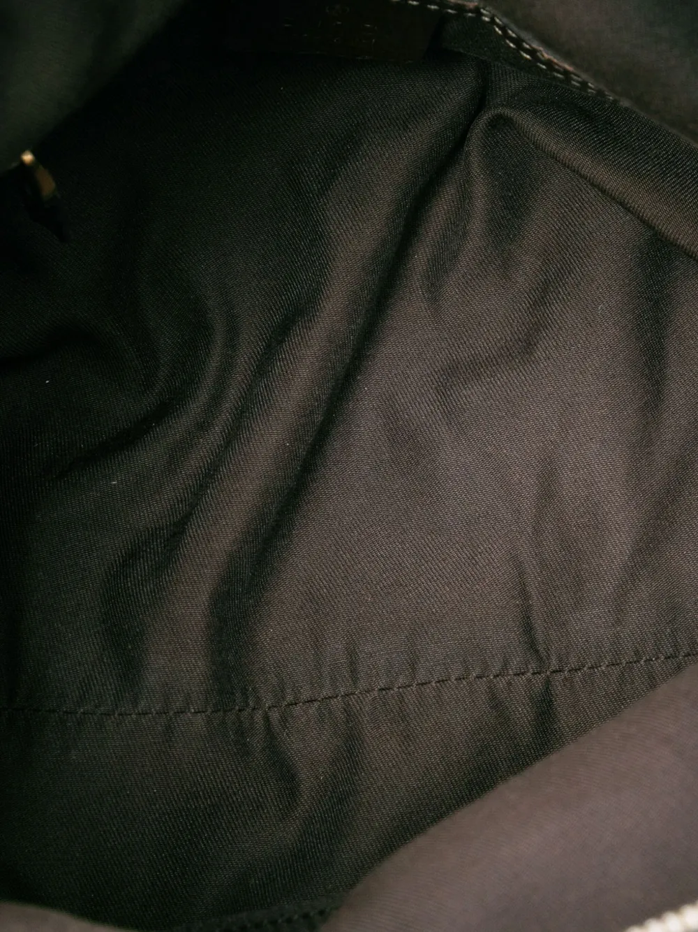 Pre-owned Gucci 2016-2025 Gg Canvas Horsebit Nail Boston Bag Satchel In Brown