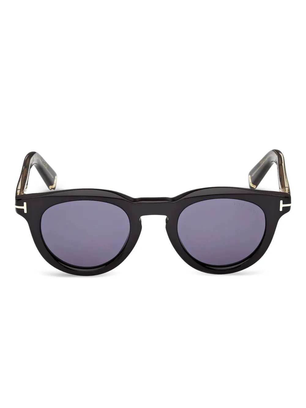 TOM FORD Eyewear round-frame sunglasses | Black | Image 1