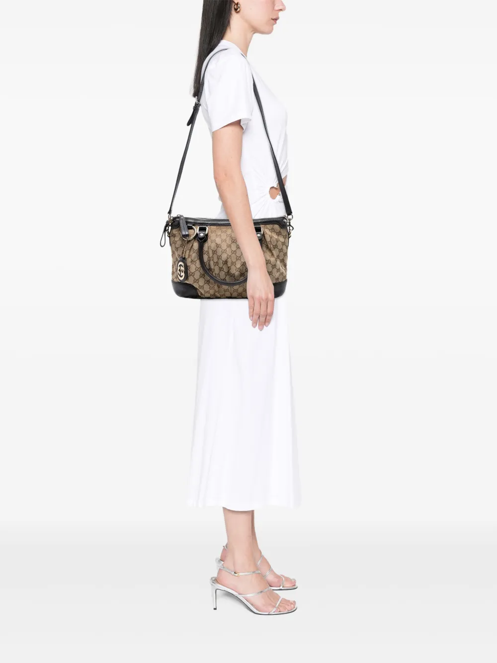 Gucci Pre-Owned 2016-2025 GG Canvas Sukey satchel | Pre-Owned | Image 2