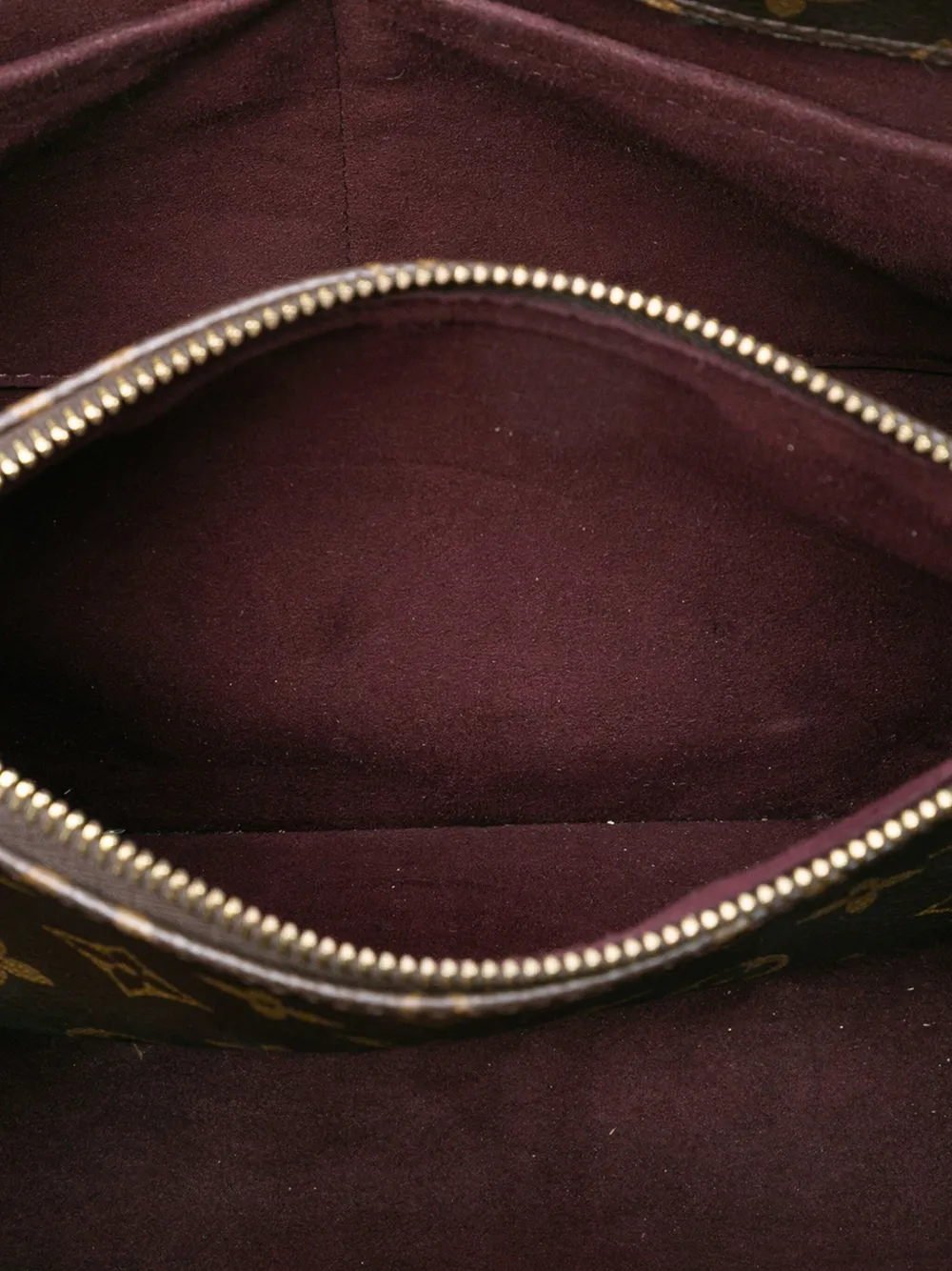 Pre-owned Louis Vuitton 2016 Monogram Montaigne Mm Satchel In Brown