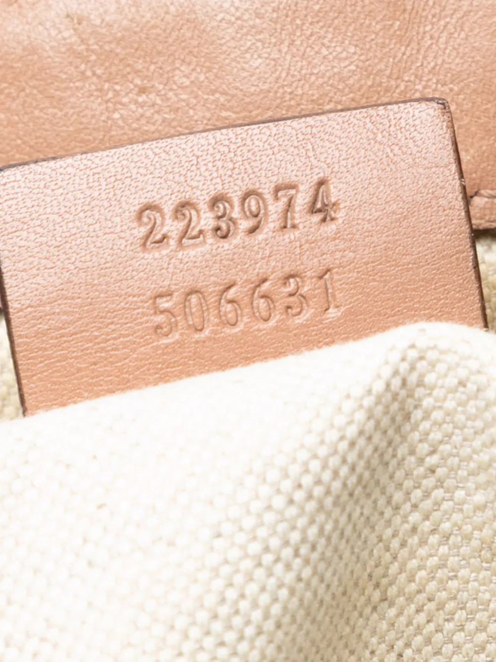 Pre-owned Gucci 2016-2025 Diamante Canvas Sukey Satchel In Brown