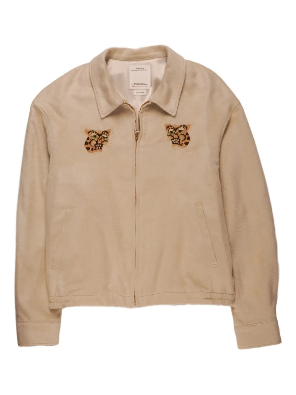 Visvim Norad Zip Jacket In Neutral