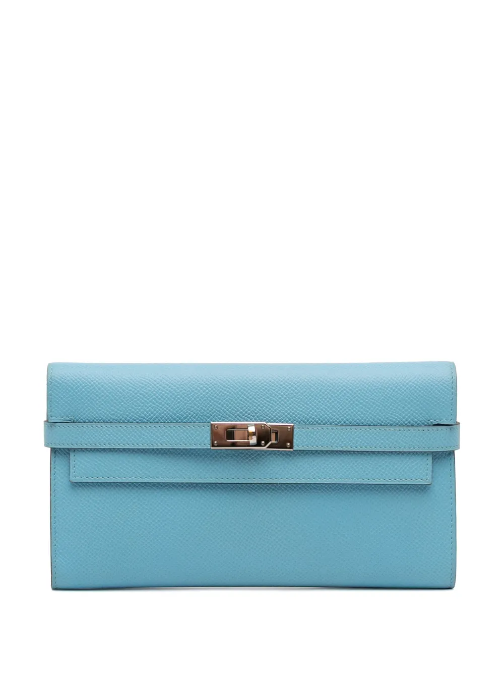 Hermès Pre-Owned 2018 Epsom Kelly Longue Portemonnaie | Blau | Image 1