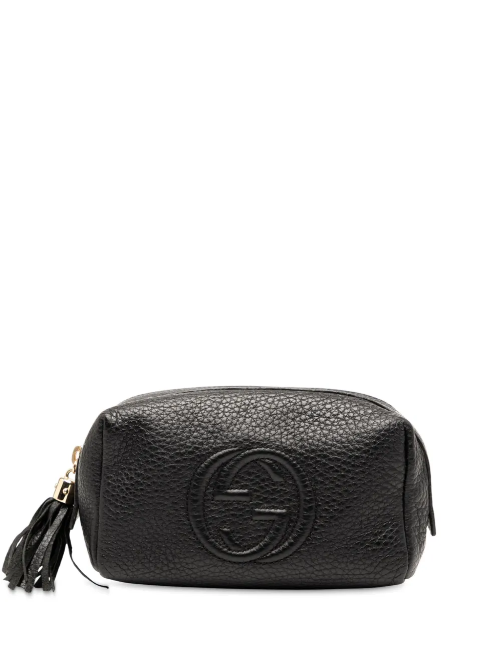 Gucci Pre-Owned 2016-2025 Leather Soho Cosmetic pouch | Black | Image 1