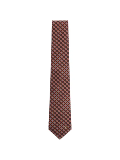 Valentino Garavani corbata con placa VLogo