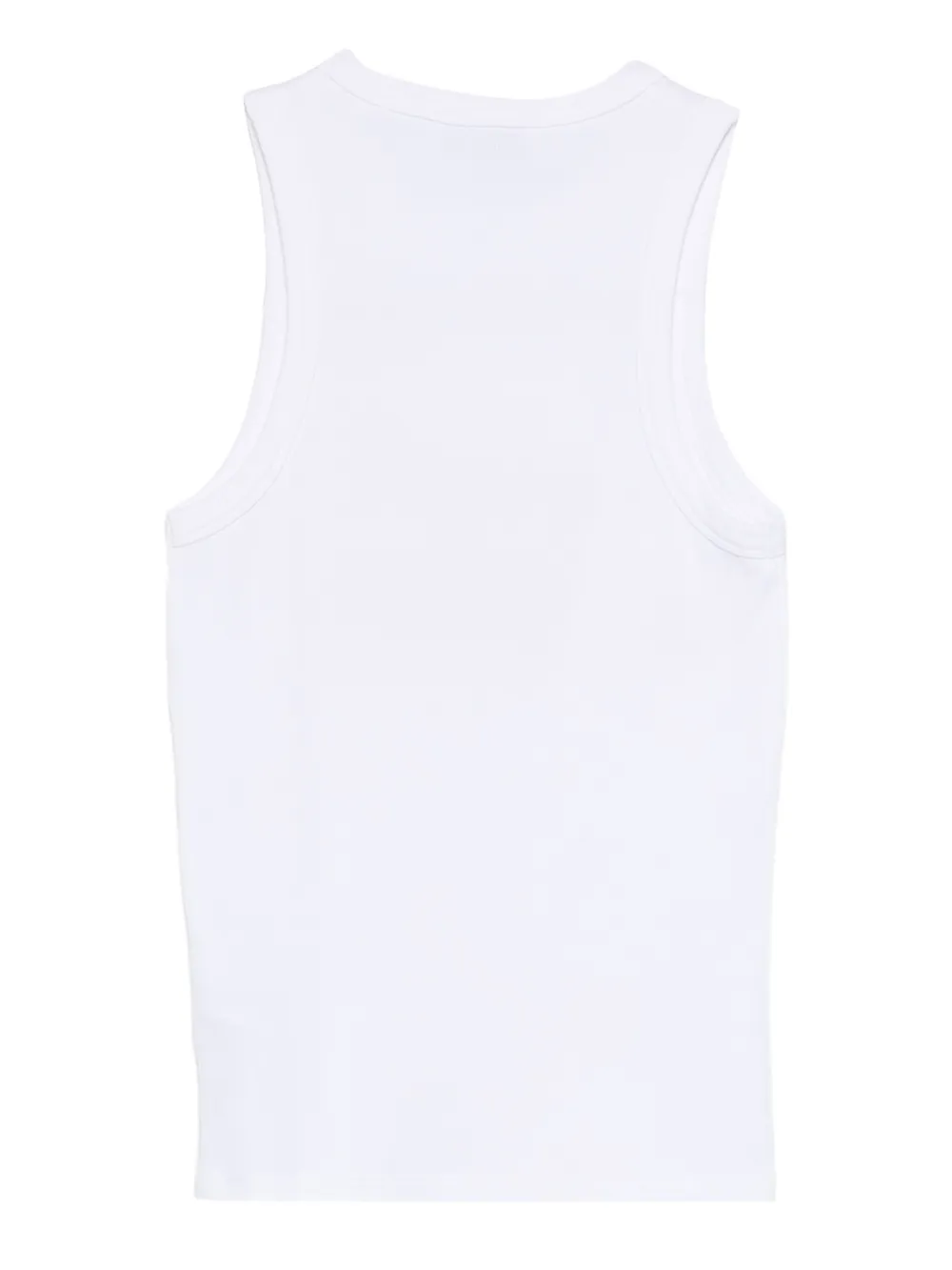 Carne Bollente Kiss Me I'm Hot Lip-print Vest In White