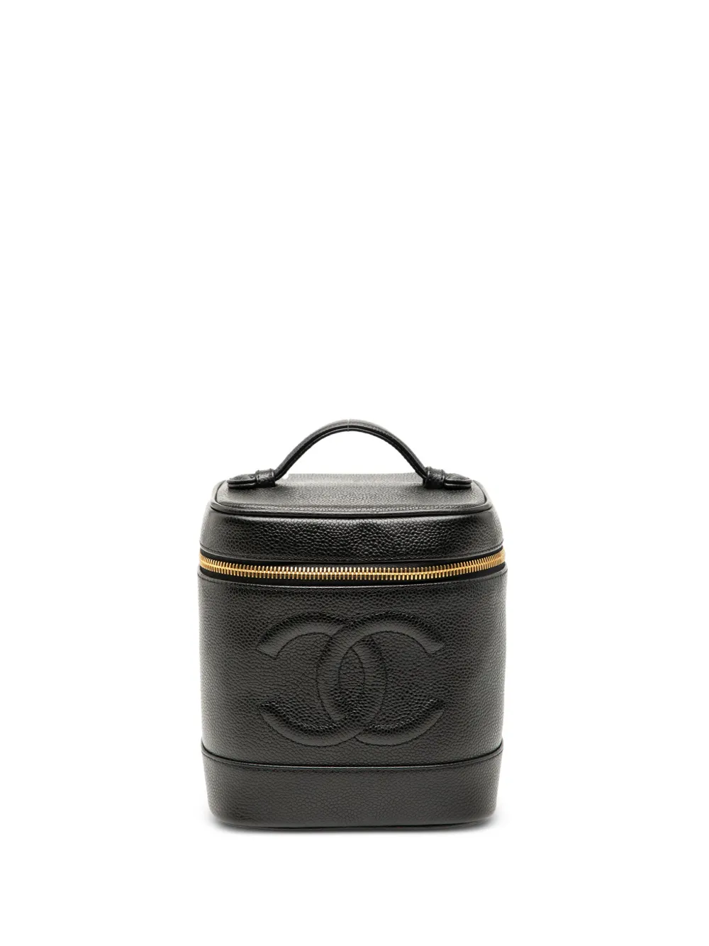 CHANEL Pre-Owned Trousse CC in pelle Caviar 2000-2002 | nero | Image 1