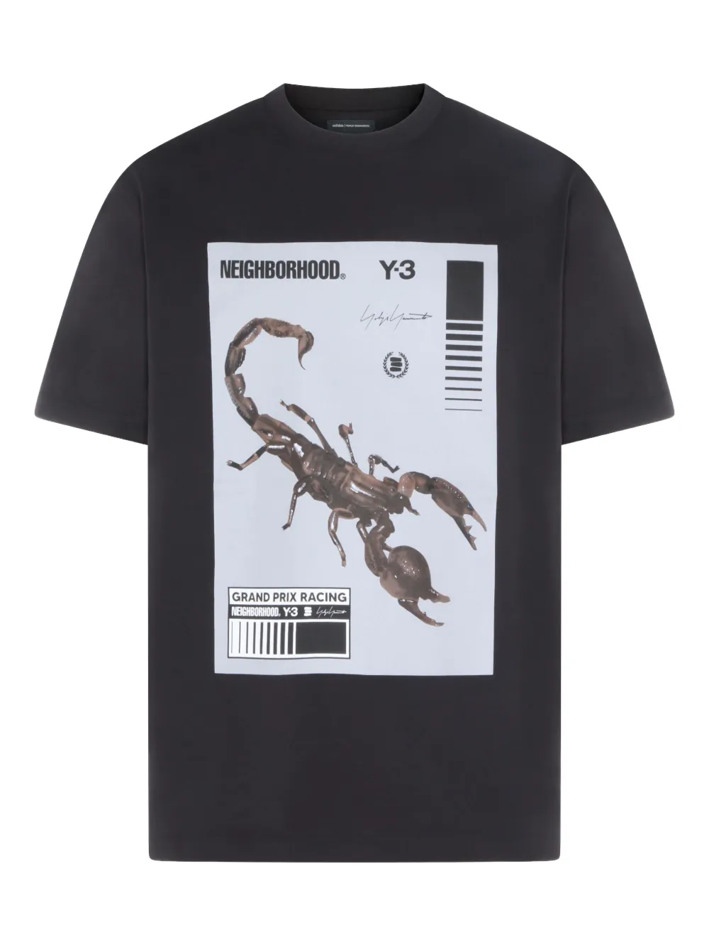 Y-3 printed T-shirt | Black | Image 1