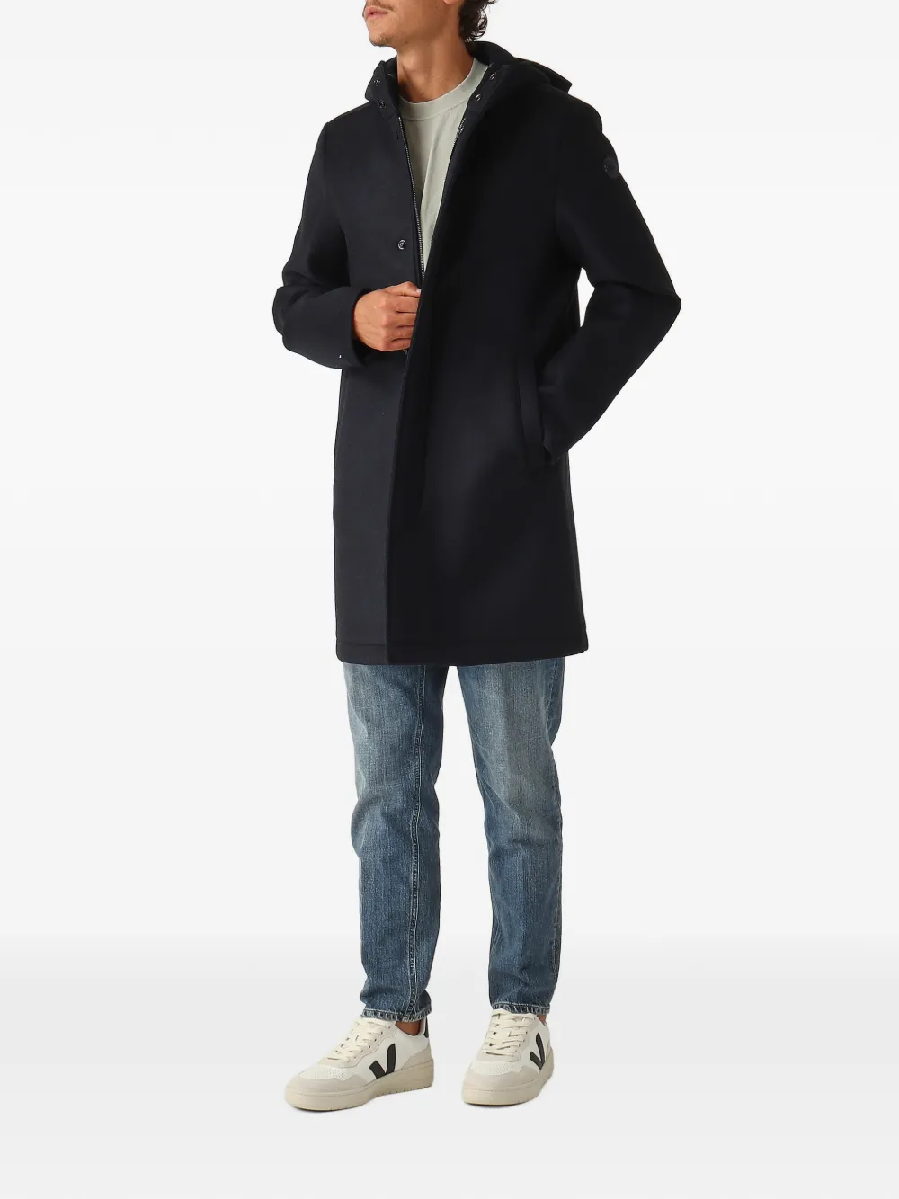 Colmar zip-fastening coat | Single Breasted Coats | Image 2