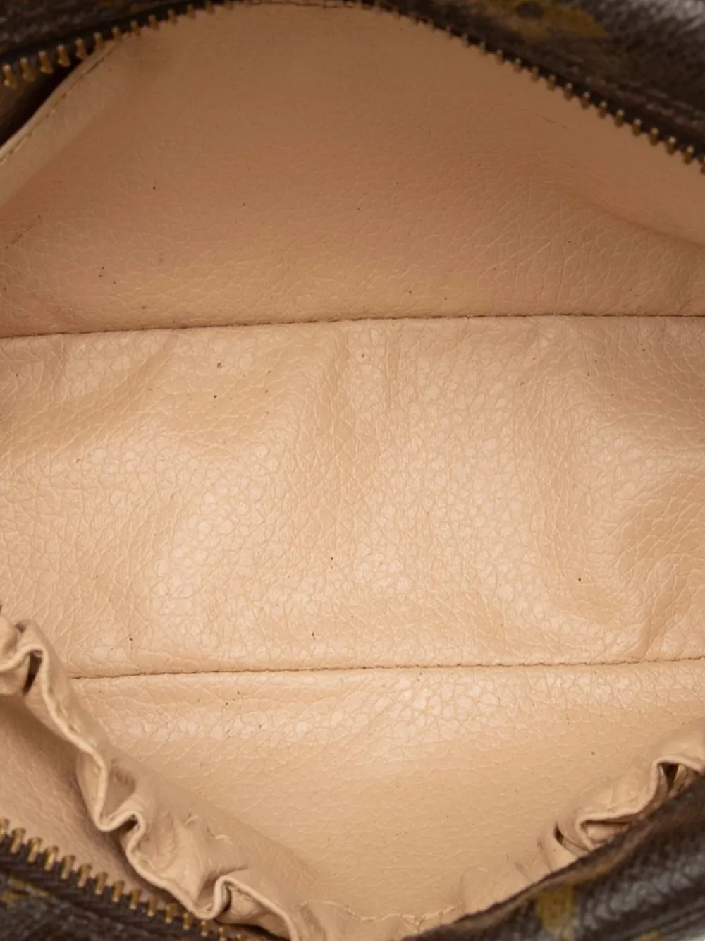 Pre-owned Louis Vuitton 1988 Monogram Trousse Toilette 18 Clutch Bag In Brown