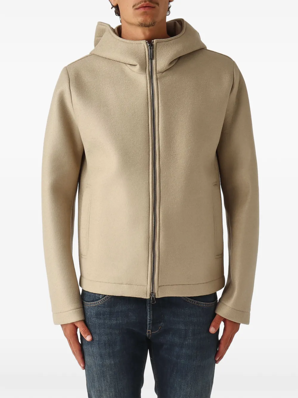 Colmar zip-fastening jacket | Neutrals | Image 1