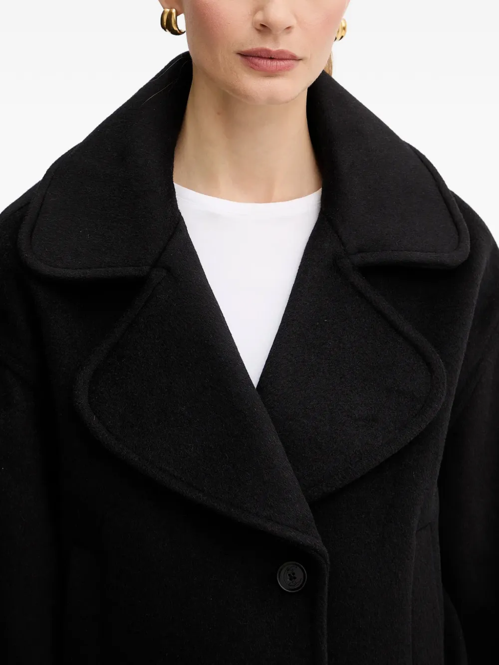 Just Cavalli Button-up jack Zwart