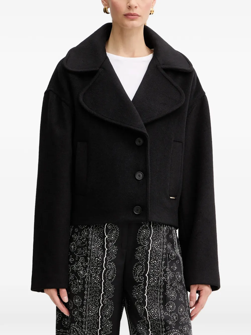 Just Cavalli button-up jacket - Nero