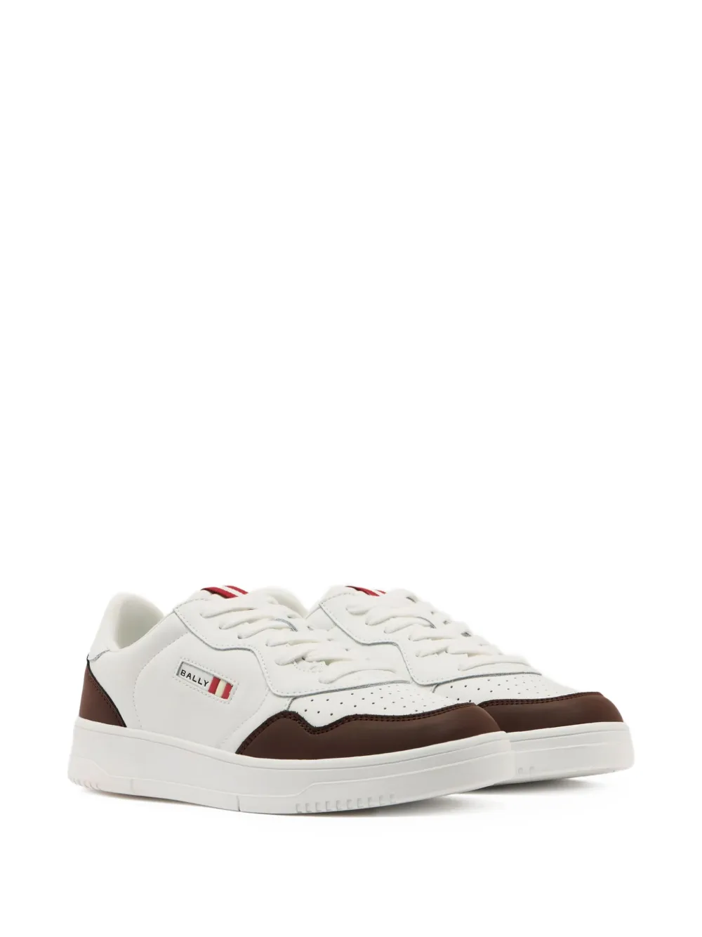 Bally Jasper geperforeerde sneakers Wit