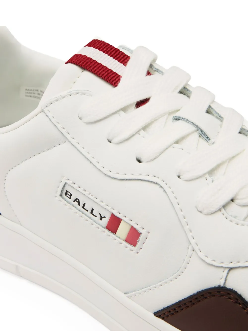 Bally Jasper geperforeerde sneakers Wit