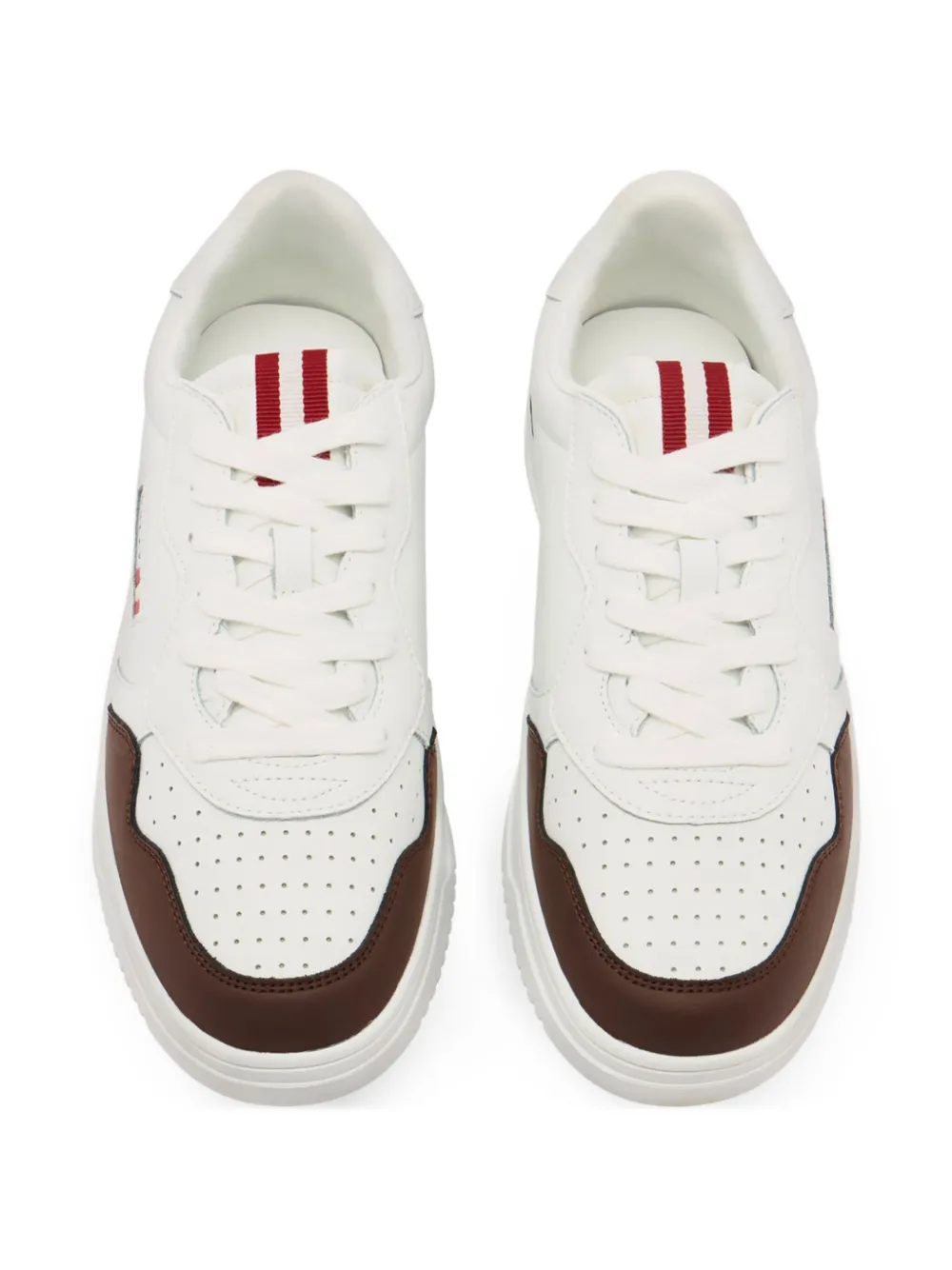 Bally Jasper geperforeerde sneakers Wit