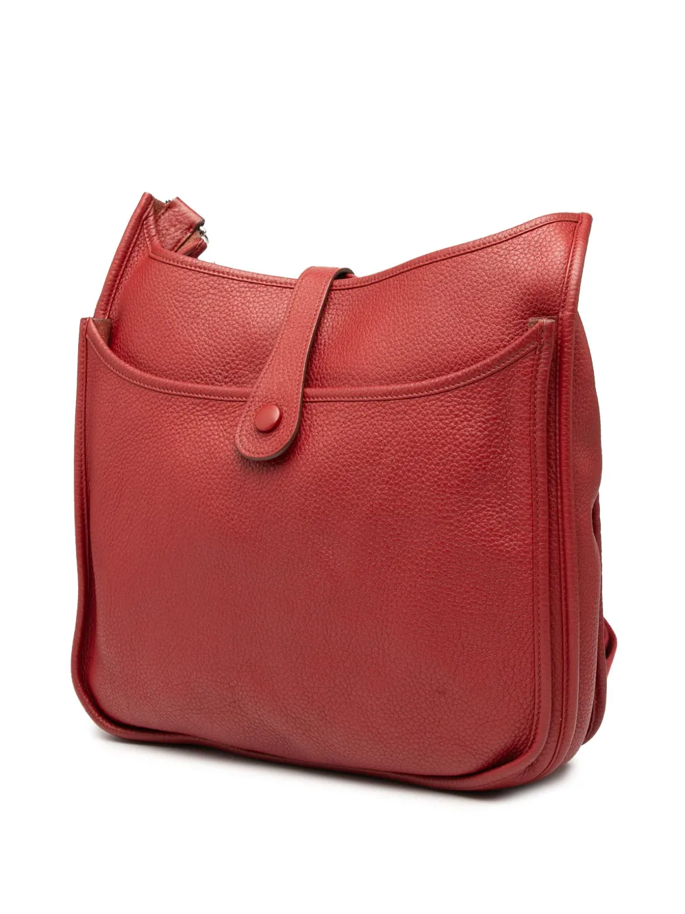 Hermès Pre-owned 2012 Togo Evelyne Iii 33 Crossbody Bag - Red 