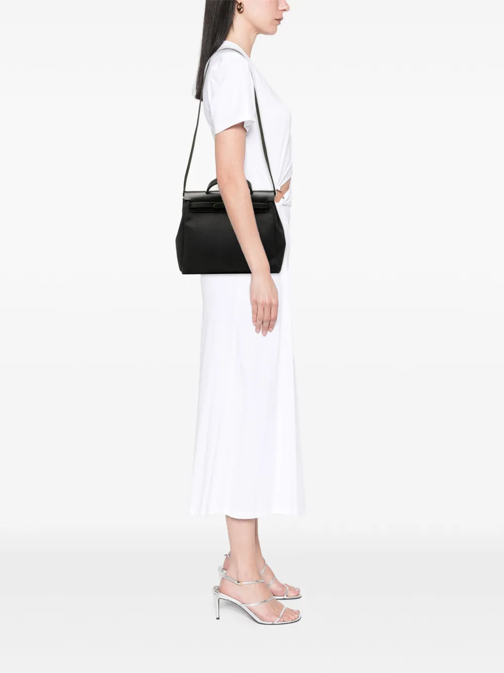 Hermès Pre-Owned 2001 Toile Herbag PM satchel | Pre-Owned | Image 2