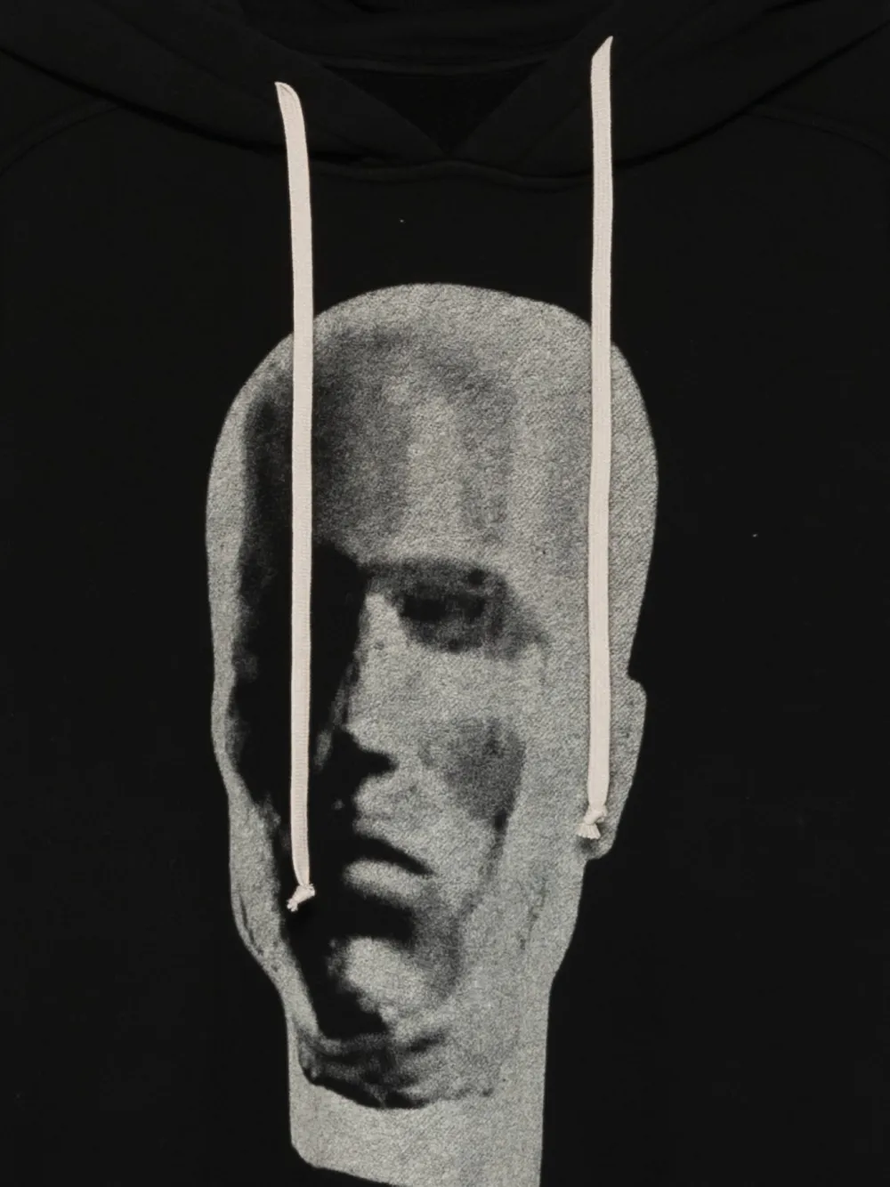 Rick Owens DRKSHDW Hoodie met print Zwart