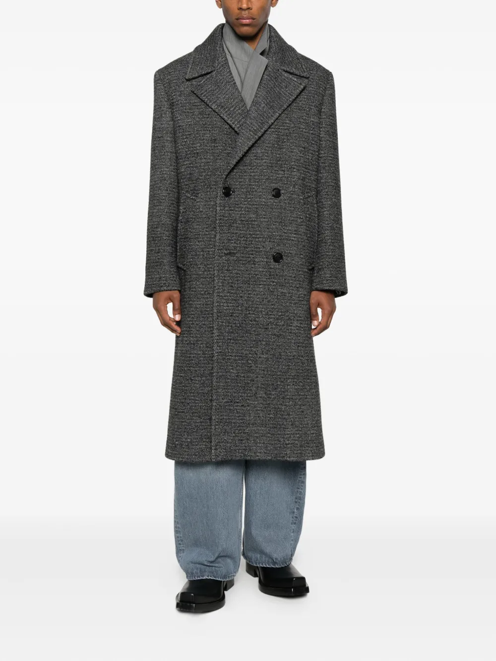 Juun.J abrigo con doble botonadura | Abrigos con doble botonadura | Image 2