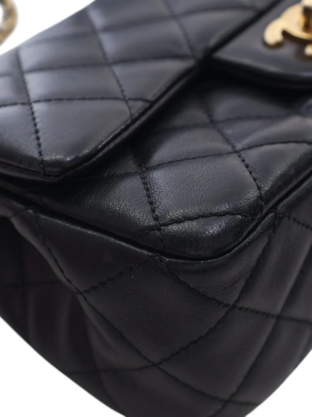 CHANEL Pre-Owned 2020 Mini Rectangular Classic Lambskin Romance Single Flap crossbody bag | Pre-Owned | Image 2