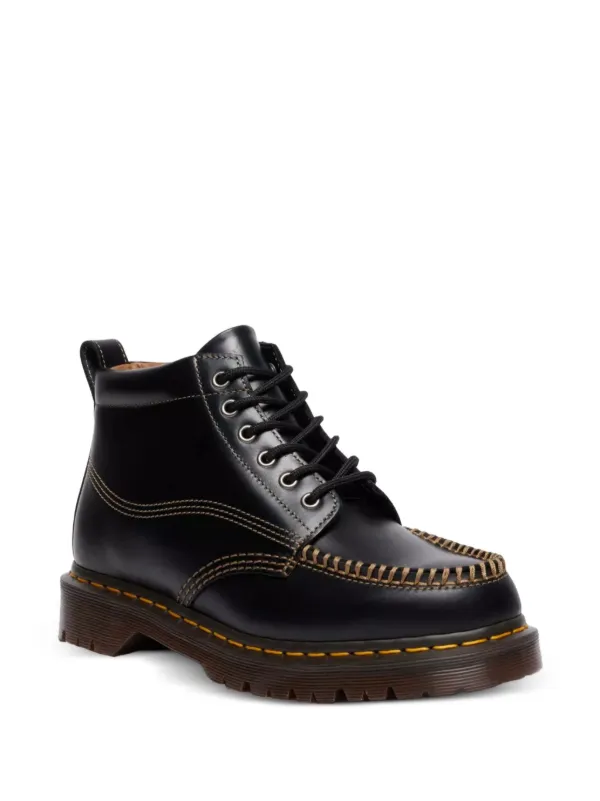 Dr. Martens Lowell Chukka アンクルブーツ | ブラック | FARFETCH JP