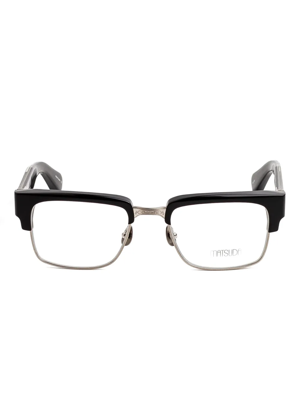 Matsuda Browline Glasses In Black