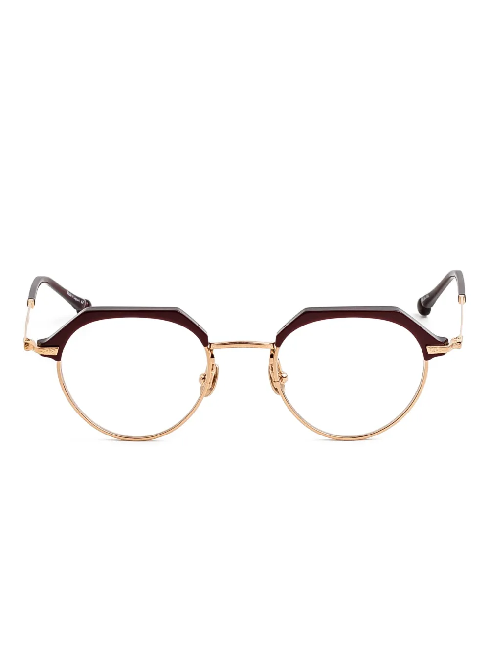 Matsuda geometric-frame glasses | Red | Image 1