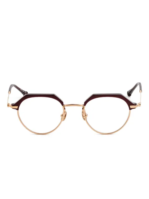 Matsuda geometric-frame glasses