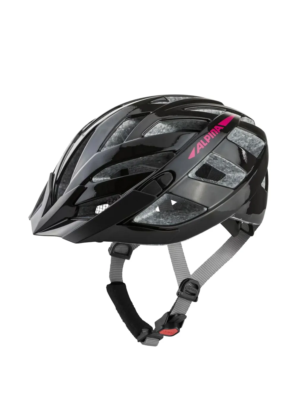 Alpina Accent-detail Cycling Helmet In Black