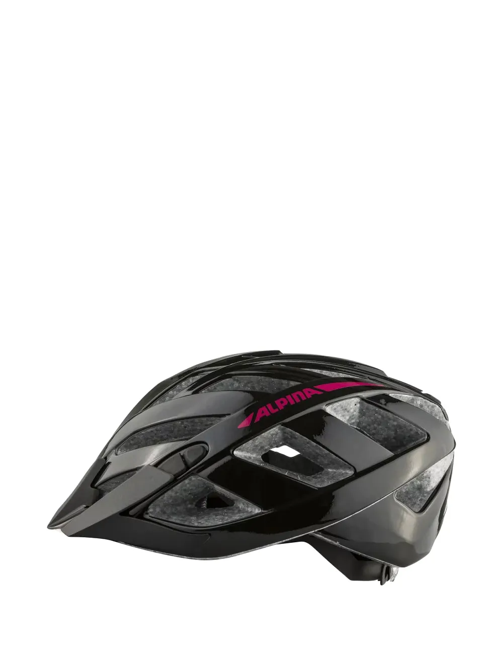 Alpina Accent-detail Cycling Helmet In Black