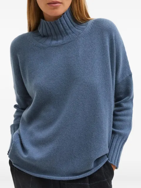 BIANCALANCIA roll-neck ribbed sweater