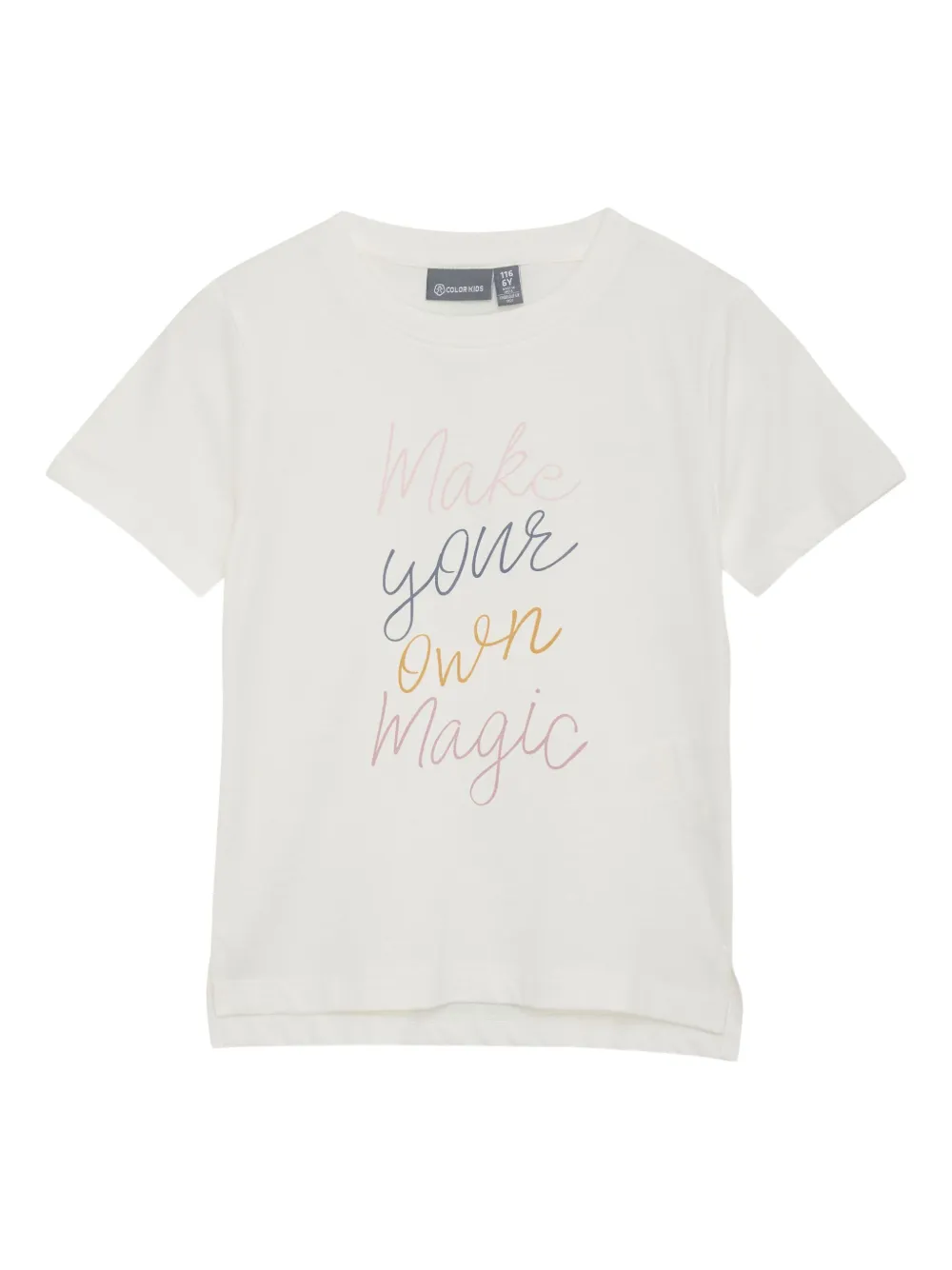 COLOR KIDS ロゴ Tシャツ - ホワイト