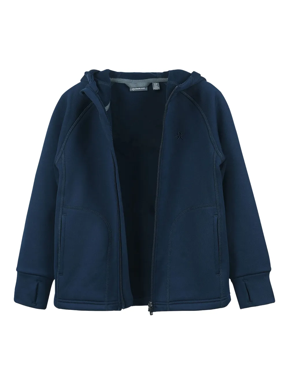 COLOR KIDS Hoodie met ritssluiting Blauw