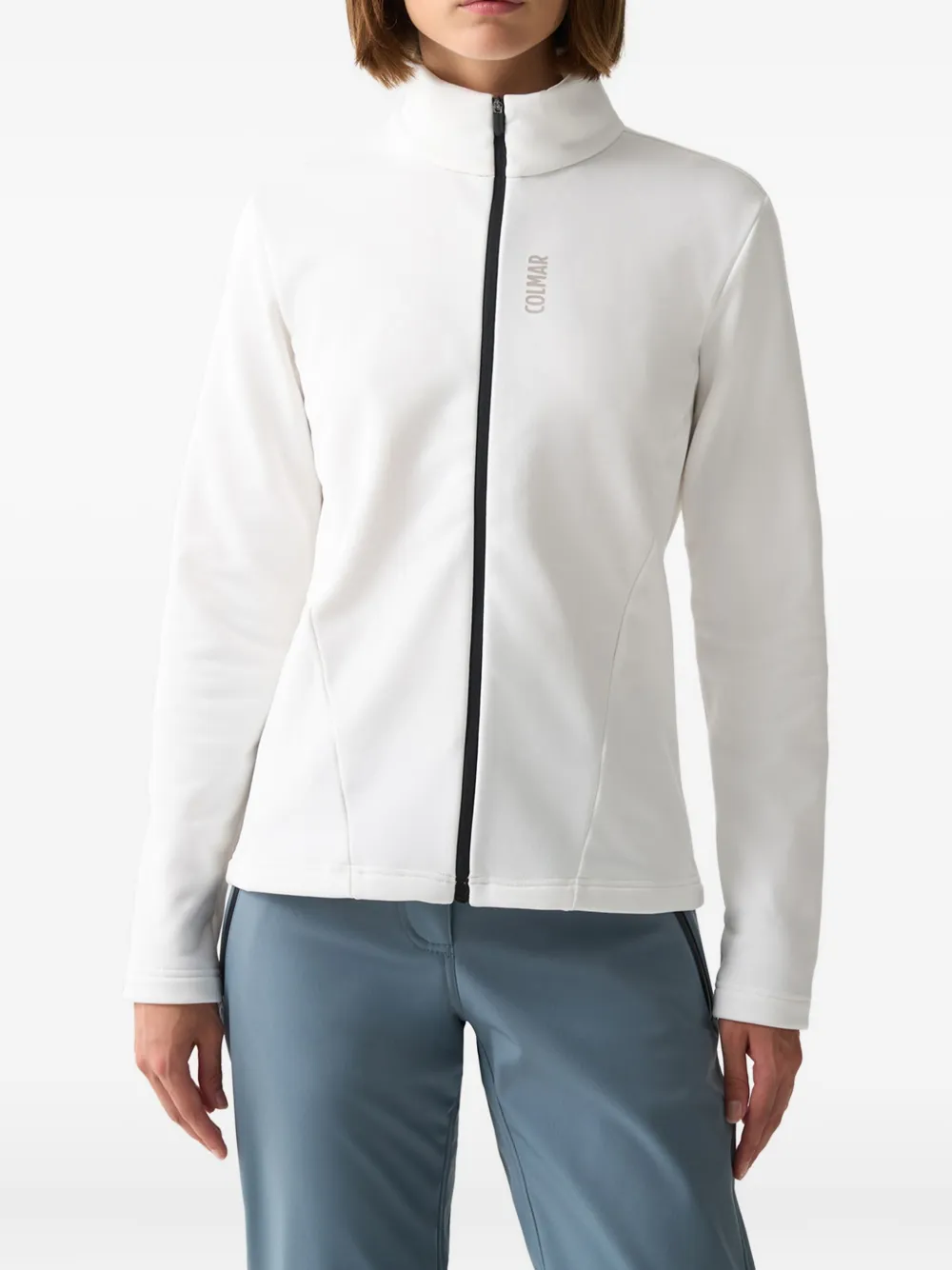 Colmar zip-fastening ski base layer | White | Image 1