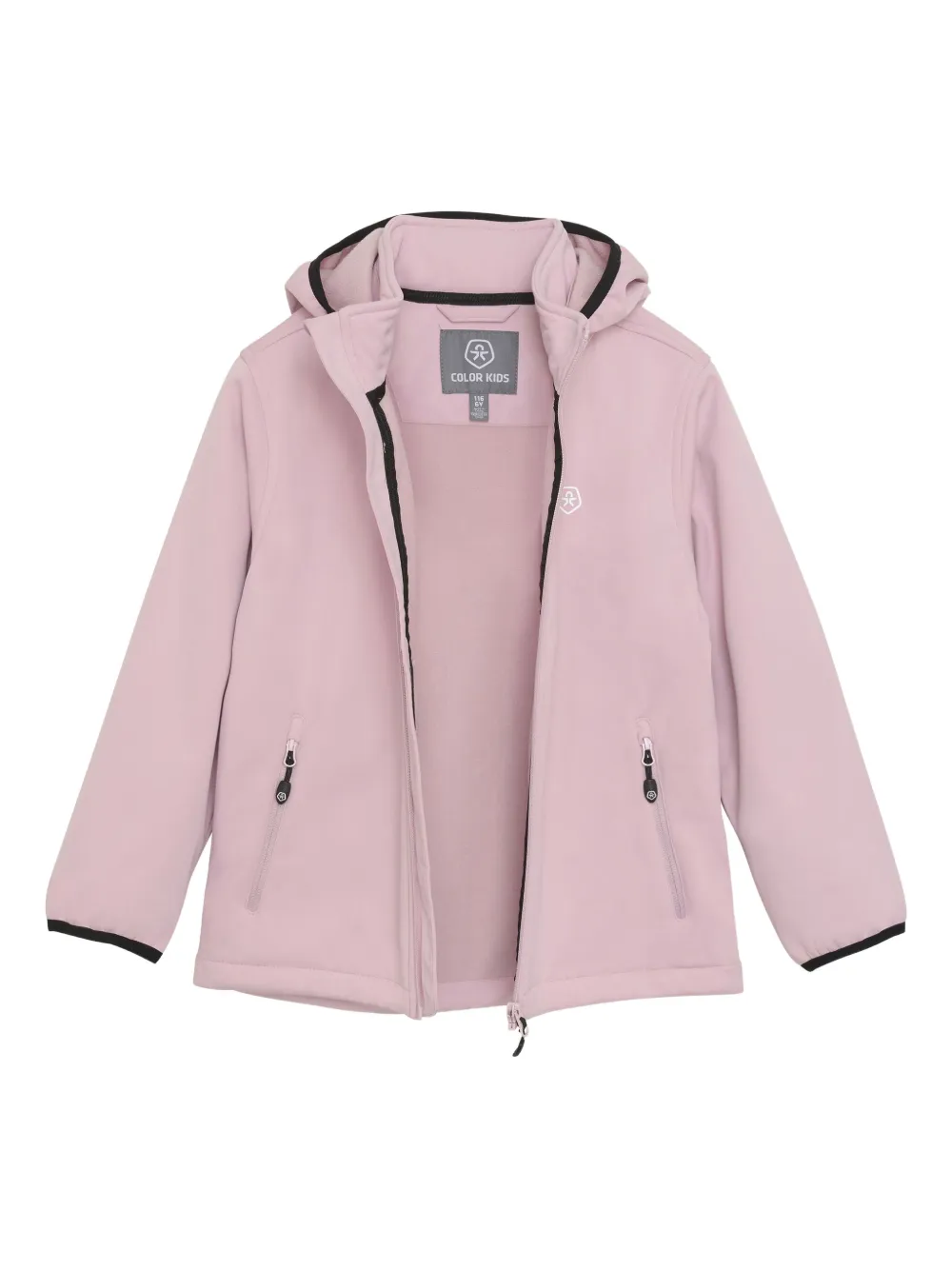 COLOR KIDS Hoodie met ritssluiting Roze
