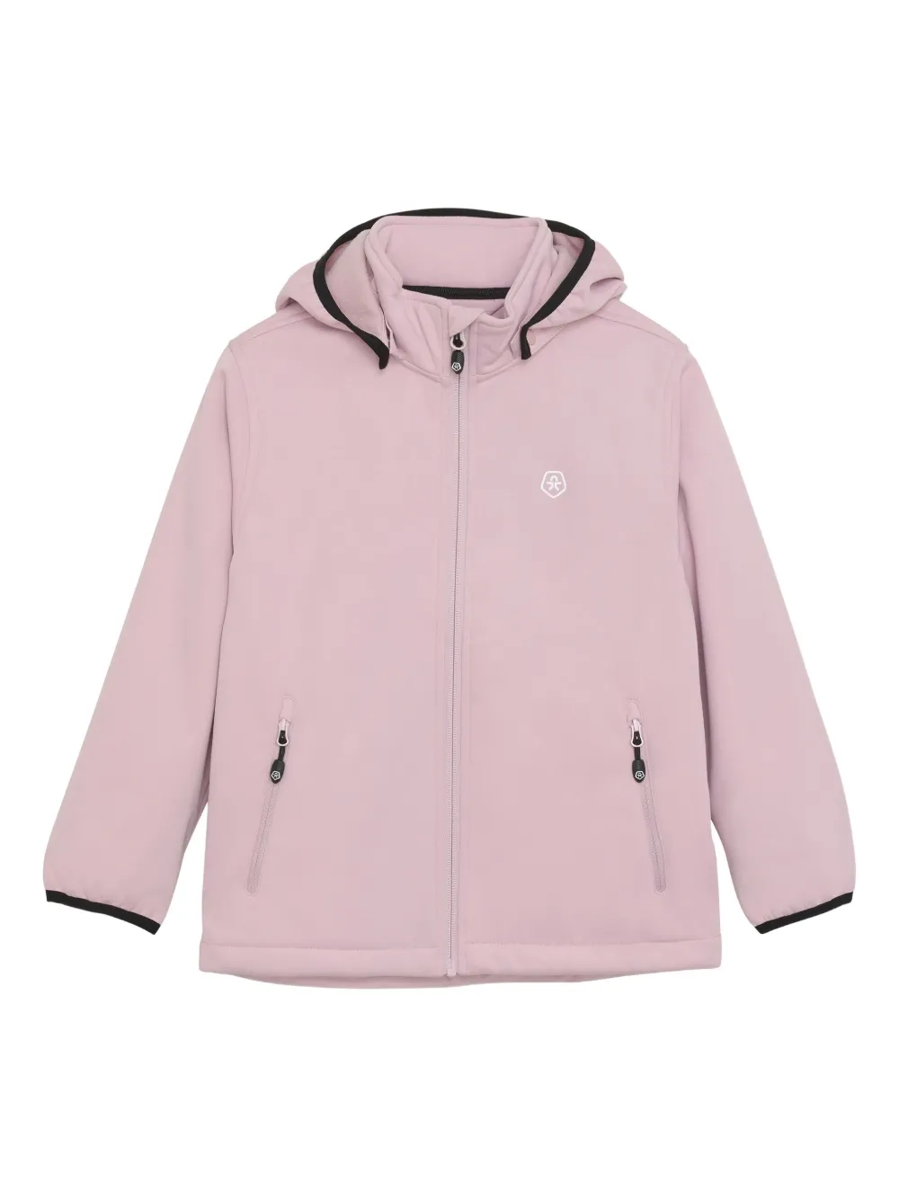 COLOR KIDS hooded zip-fastening hoodie - ピンク COLOR KIDS hooded zip-fastening hoodie - ピンク